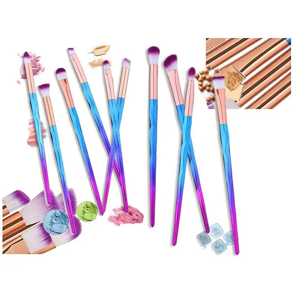 Professzionális 20 részes sminkecset készlet, szintetikus sörte, 17-20 cm