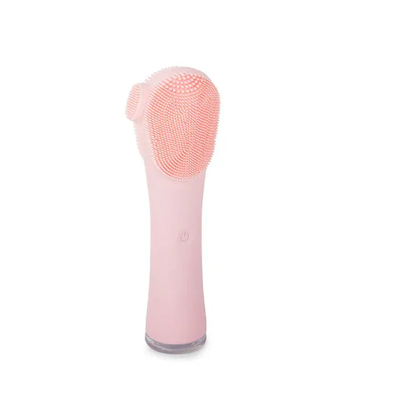 Szónikus arcszín-tisztító és masszírozó kefe, szilikon, USB, 5 mód, IPX7