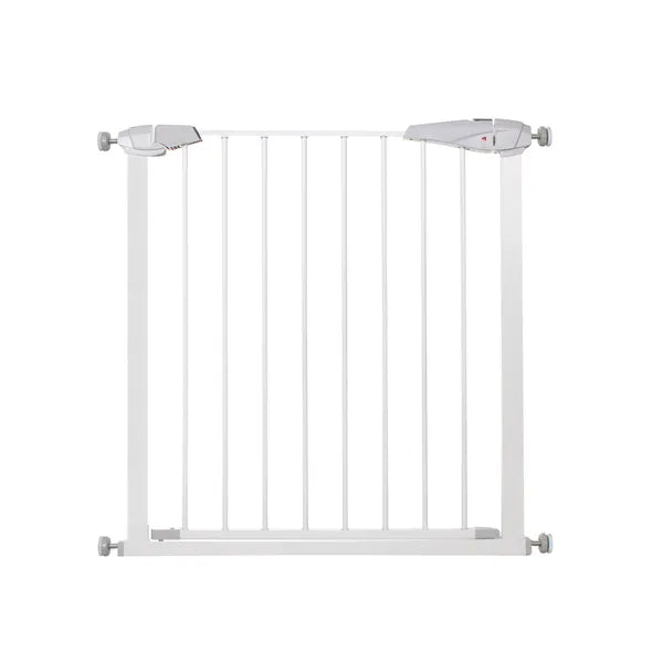 Springos biztonsági kapu 76-85cm, fém+műanyag, automata záródás