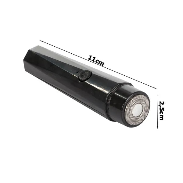 Férfi 2-az-1-ben fül- és orrszőr trimmelő, USB-s testszőr borotva