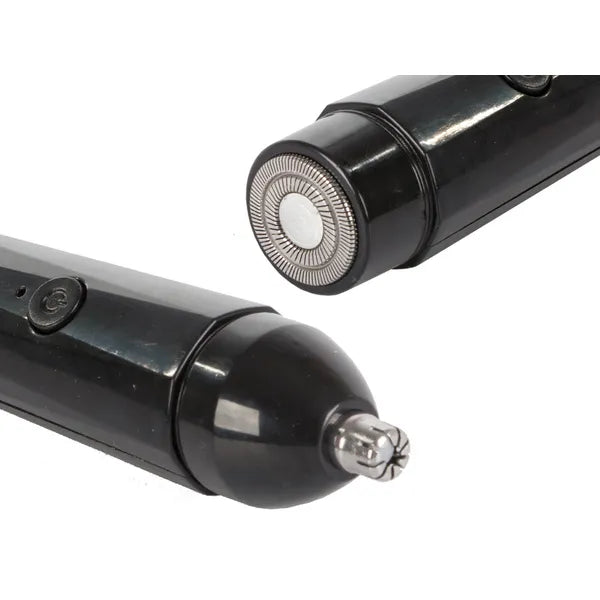 Férfi 2-az-1-ben fül- és orrszőr trimmelő, USB-s testszőr borotva