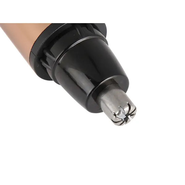 Orr- és fülszőrzet trimmelő, USB-ről tölthető, rozsdamentes acél penge
