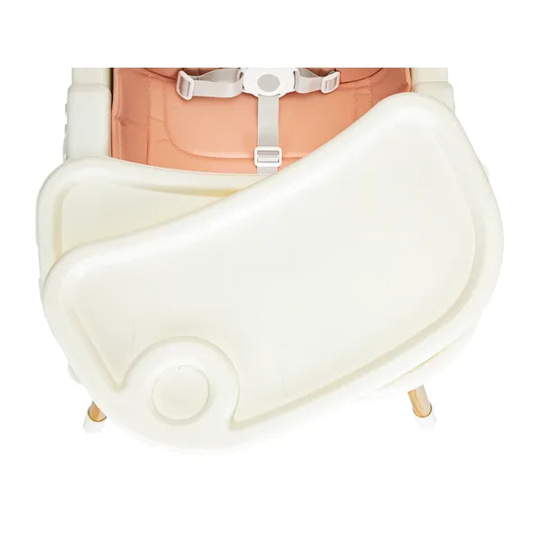 Ecotoys 2 az 1-ben állítható etetőszék, 6–36 hó, 5 pontos öv, 20 kg