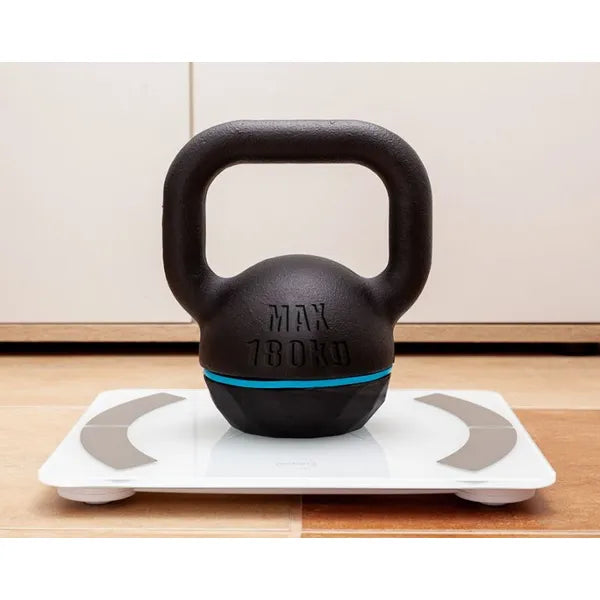 Eldom TWO500 okos Bluetooth fürdőszobai mérleg, 180 kg, fehér, app támogatás