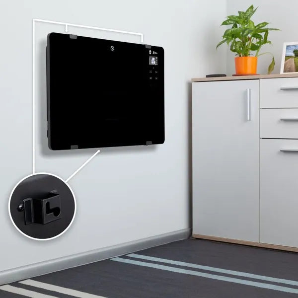 Eldom HC500C 1500 W Wi-Fi üveg előlapos konvektor-hősugárzó, álló/fali