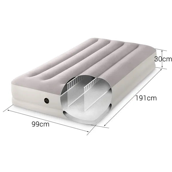 Intex felfújható matrac usb pumpával 191x99x30 cm