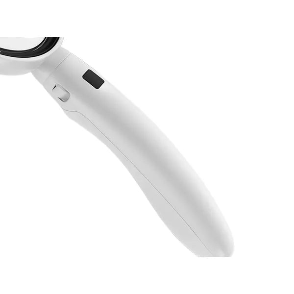 Kézi ékszerész nagyító 2 LED-del, 3 cserélhető lencse (3,5×/5×/11×), elemes