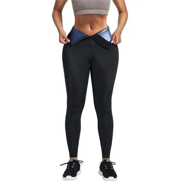 Szauna hatású edző leggings xs