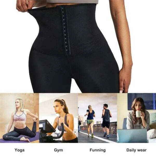 Szauna hatású edző leggings xs