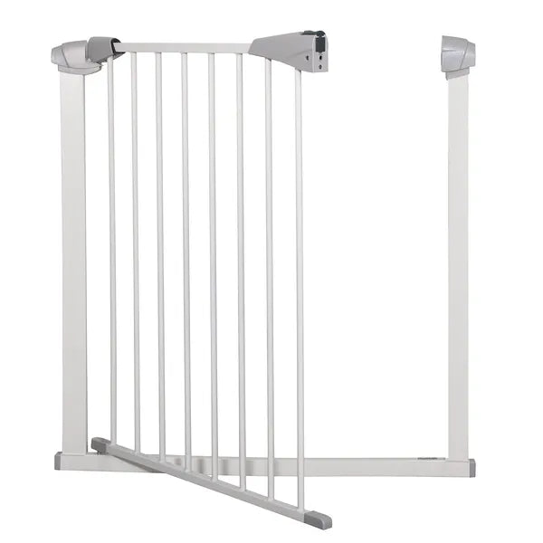 Biztonsági kapu 76-85cm, fém+műanyag, automata zár