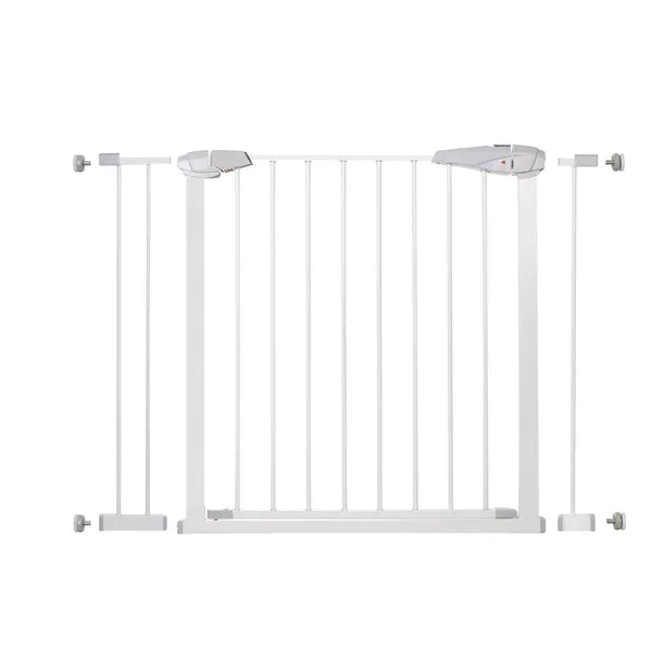 Springos biztonsági kapu 76-106 cm, automata zár, kétirányú nyitás