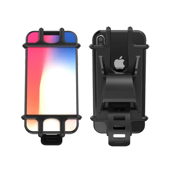 Univerzális szilikon telefontartó kerékpárra, motorra, 4–6,5″