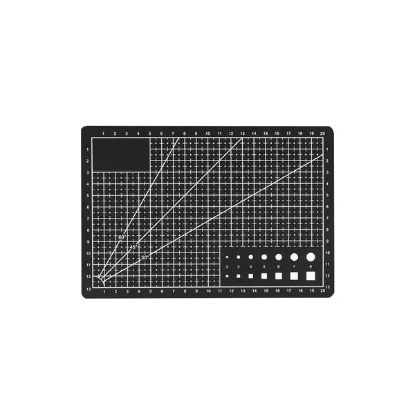 Öngyógyító vágólap A5 (15x22 cm), fekete, 3 mm