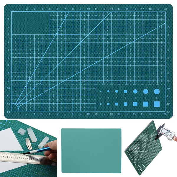 Önjavító vágólap A5 (15×22 cm) – 3 mm vastag, zöld modellpad