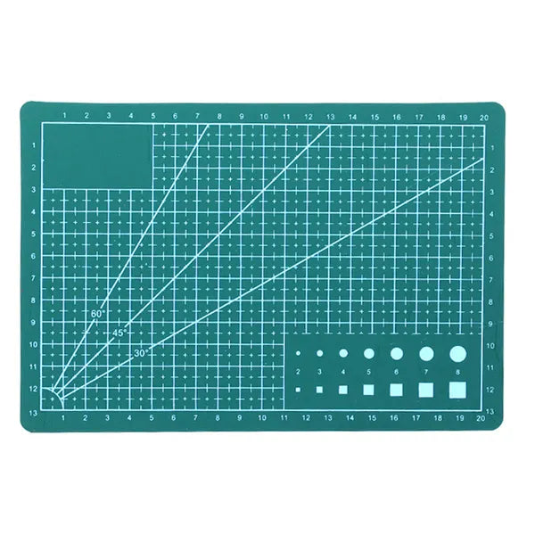 Önjavító vágólap A5 (15×22 cm) – 3 mm vastag, zöld modellpad