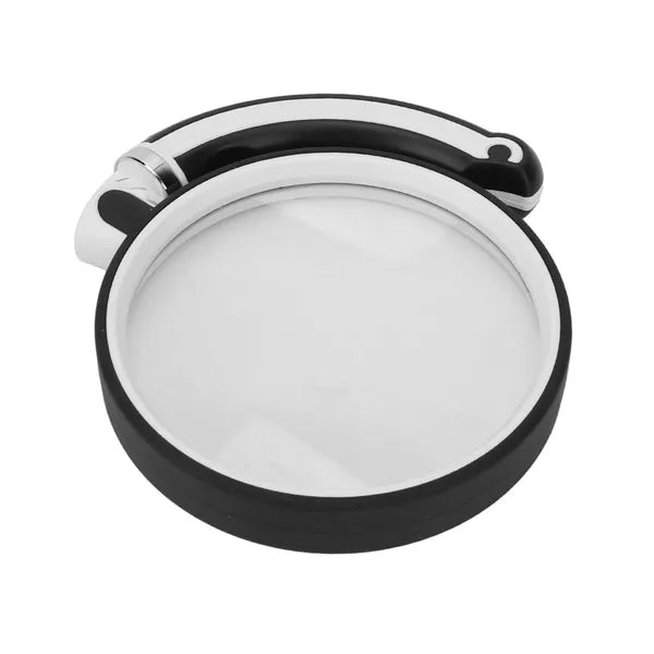 Összecsukható 70 mm üveglencsés nagyító, 3,5×, tokkal
