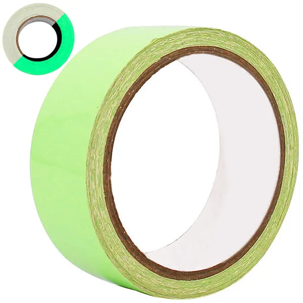 Fluoreszkáló sötétben világító ragasztószalag, 3 cm × 3 m