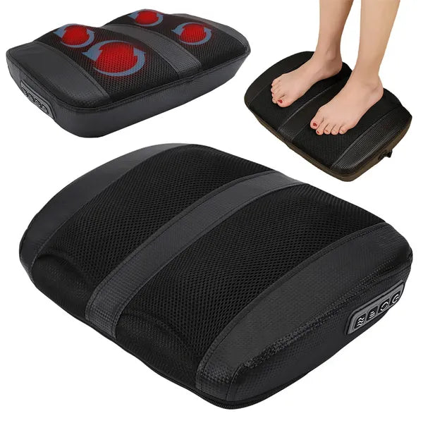 Elektromos shiatsu lábmasszírozó infravörös melegítéssel, 3 sebesség