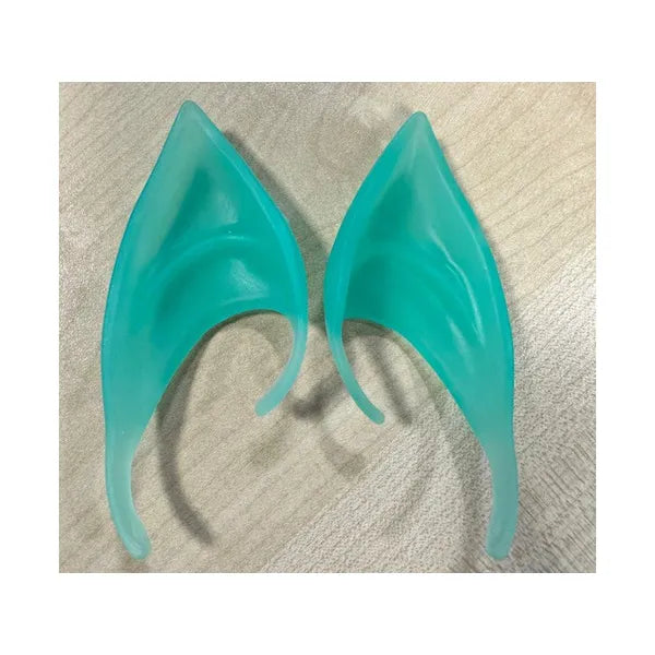 Világító szilikon tündefül készlet, univerzális méret 12×6 cm