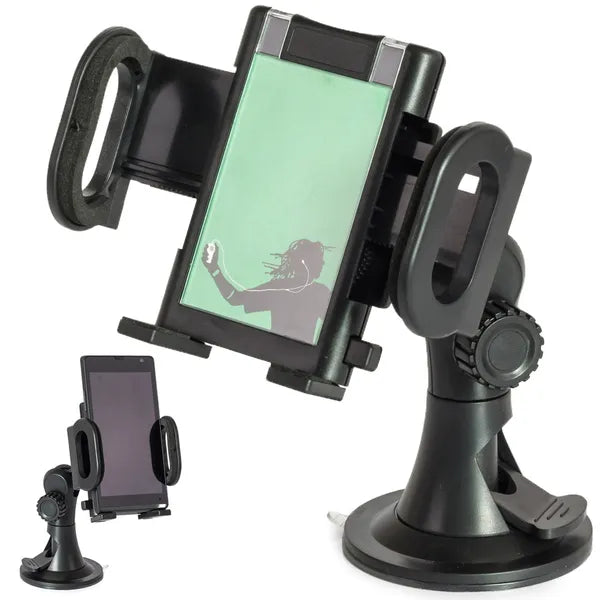 Univerzális 360°-os szélvédőre rögzíthető telefontartó, 4,5–11,5 cm készülékhez