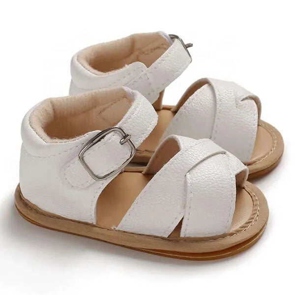 Stepkids baba szandál - fehér, s (0-6 hó)