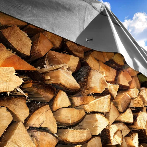 Springos vízálló takaró 6x8m szürke 270gsm