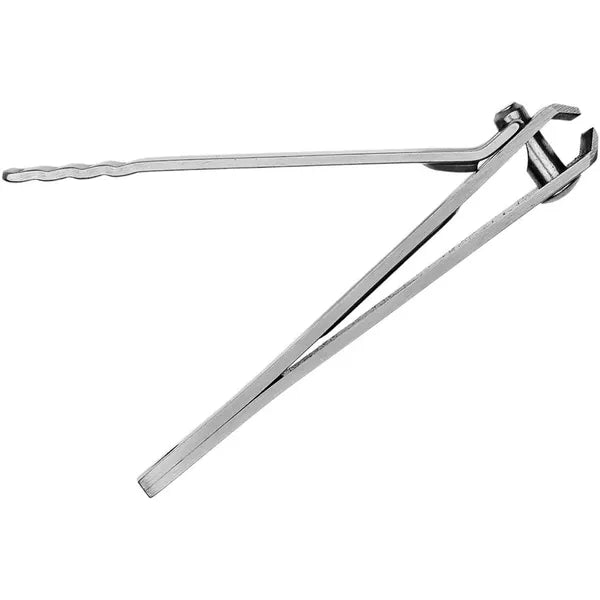Rozsdamentes acél, krómozott 6 cm-es körömvágó, éles penge
