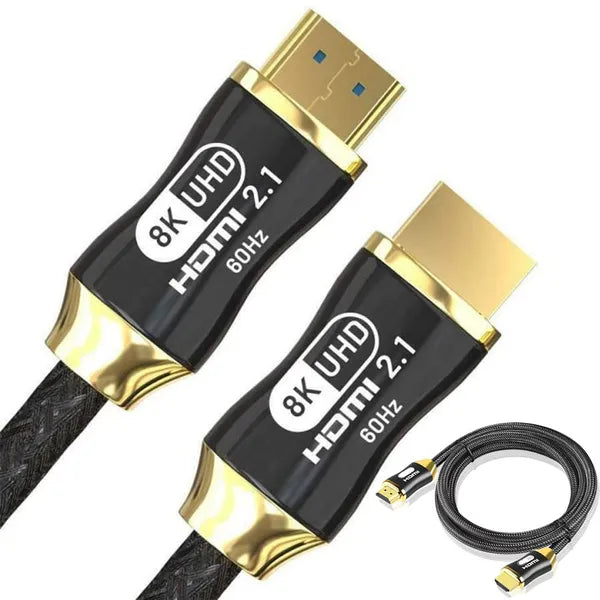 HDMI 2.1 kábel 1,5 m, 48 Gbps, aranyozott, 8K 60Hz/4K 120Hz