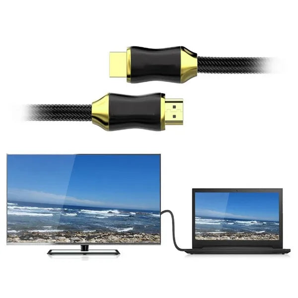 HDMI 2.1 ultra high speed kábel 8K 60Hz/4K 120Hz, 3 m, aranyozott
