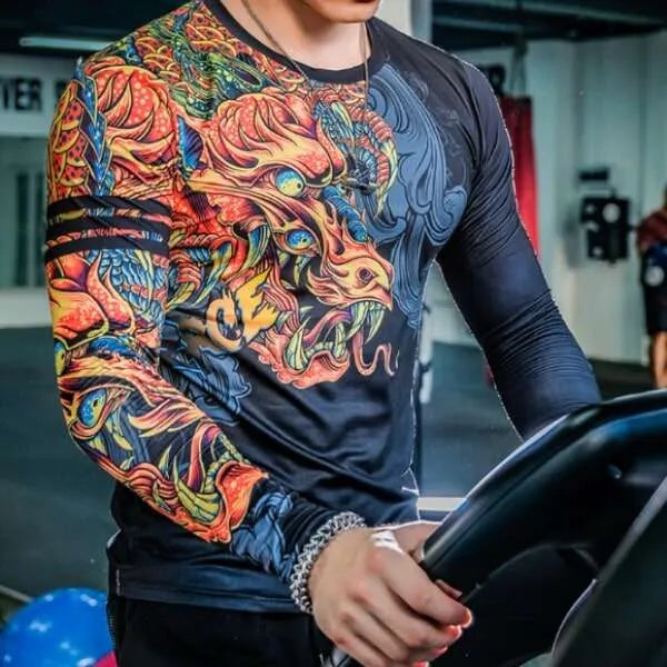 Tárkony 2xl - férfi slim fit fitness póló