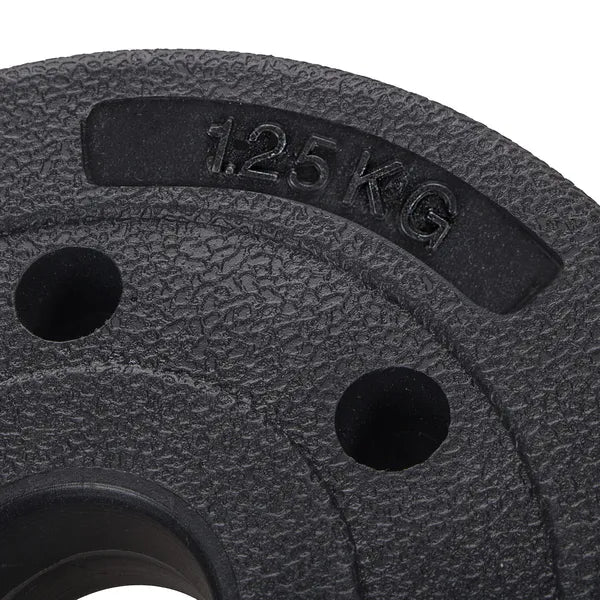 Springos fekete súlytárcsa 1,25 kg