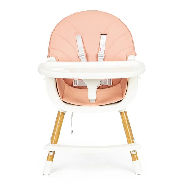 Ecotoys 2 az 1-ben állítható etetőszék, 6–36 hó, 5 pontos öv, 20 kg
