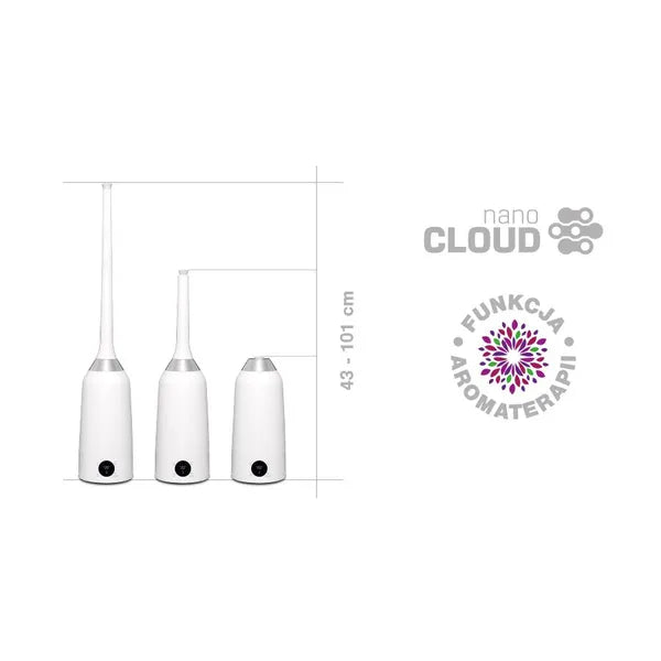Ultrahangos párásító 6 l aromaterápiával, LCD kijelzővel, távirányító