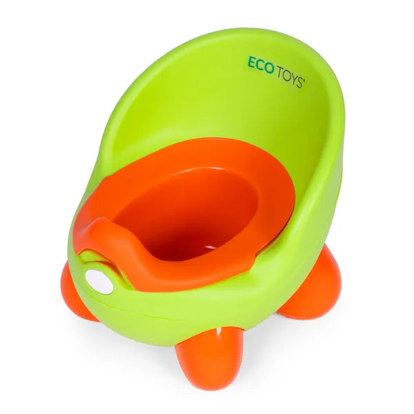 Zöld gyermek bili ecotoys - csúszásmentes, kivehető betét