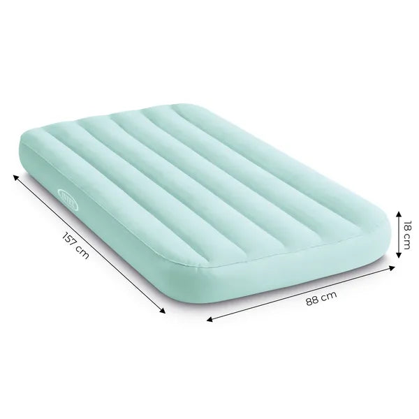 Intex felfújható gyerek matrac 157×88×18 cm, világoskék, 45 kg