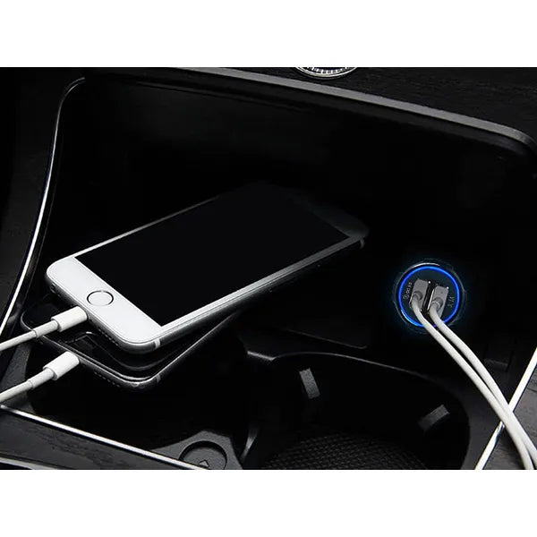 Autótöltő szivargyújtó aljzathoz 2xUSB QUICKCHARGE 3.0 FAST