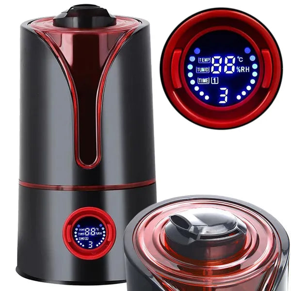 Ultrahangos 3 L aromadiffúzor párásító LED világítással, időzítővel