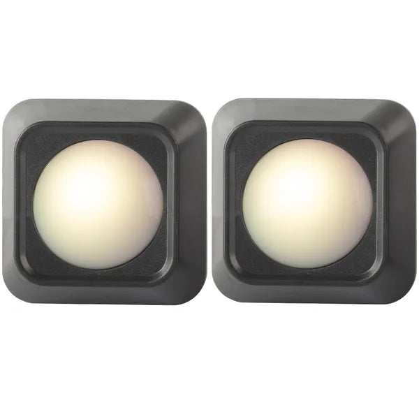 Vezeték nélküli rgb led éjjeli fény távirányítóval, 2 darabos