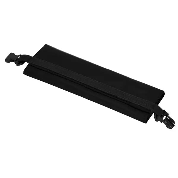 10 L fekete vízálló PVC száraz táska roll-top csattal