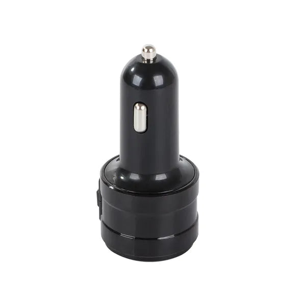 FM transmitter autós Bluetooth kihangosító, két USB töltőport, MP3 lejátszó