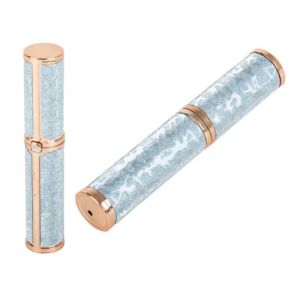 USB-tölthető arcszőrtelenítő epilátor LED-fénnyel, szemöldökformázó, kék