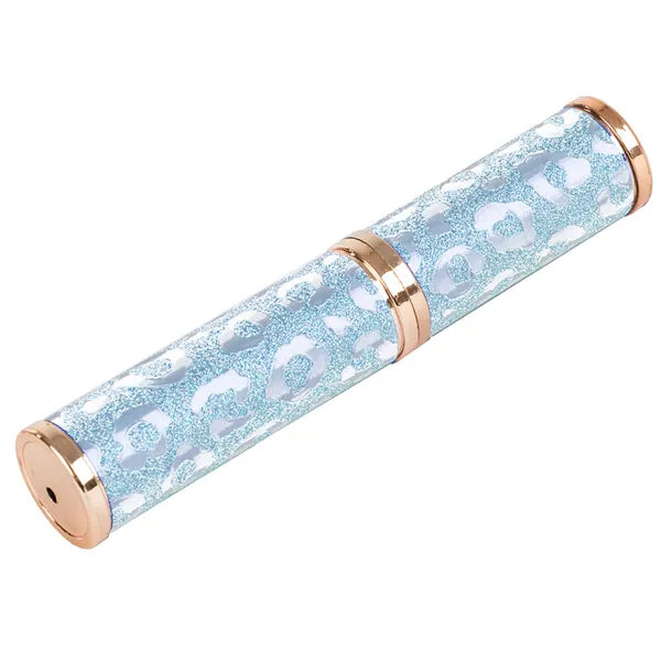 USB-tölthető arcszőrtelenítő epilátor LED-fénnyel, szemöldökformázó, kék