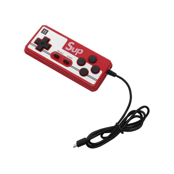 Retro mini hordozható játékkonzol, 400 játék, 3" színes kijelző, TV-kimenet