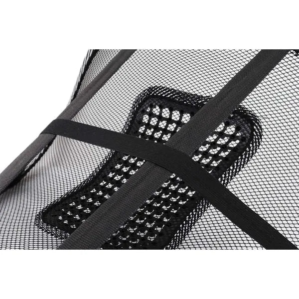 Ergonomikus hálós deréktámasz autóba és irodaszékhez, 40×39 cm