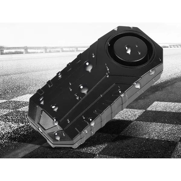 Kerékpár- és motorriasztó 113 dB hanggal, mozgásérzékelő, távirányító