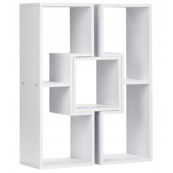 ModernHome moduláris 3 részes fehér polcos szekrény forgácslapból 63×24,5×80 cm