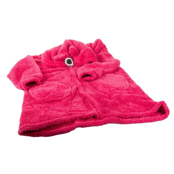 2in1 oversize XL kapucnis takaró pulóver, sötét rózsaszín pamut