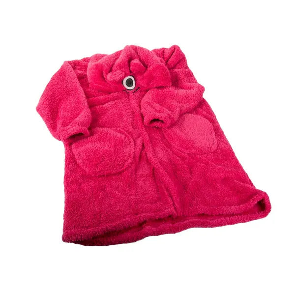 2in1 oversize XL kapucnis takaró pulóver, sötét rózsaszín pamut