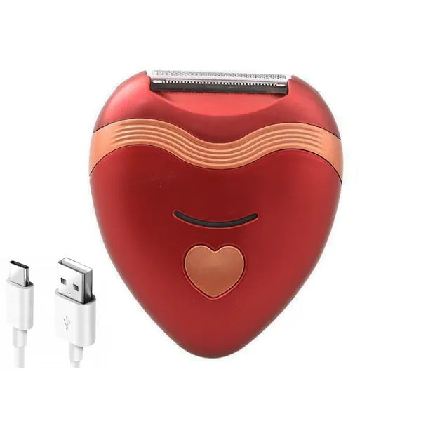 USB-s újratölthető női testepilátor, fájdalommentes bikini és láb borotva