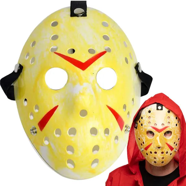 Jason Voorhees 'Péntek 13' horror jégkorong maszk – műanyag, univerzális